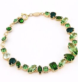 Swarovski Gema: Bracelet Green Medium