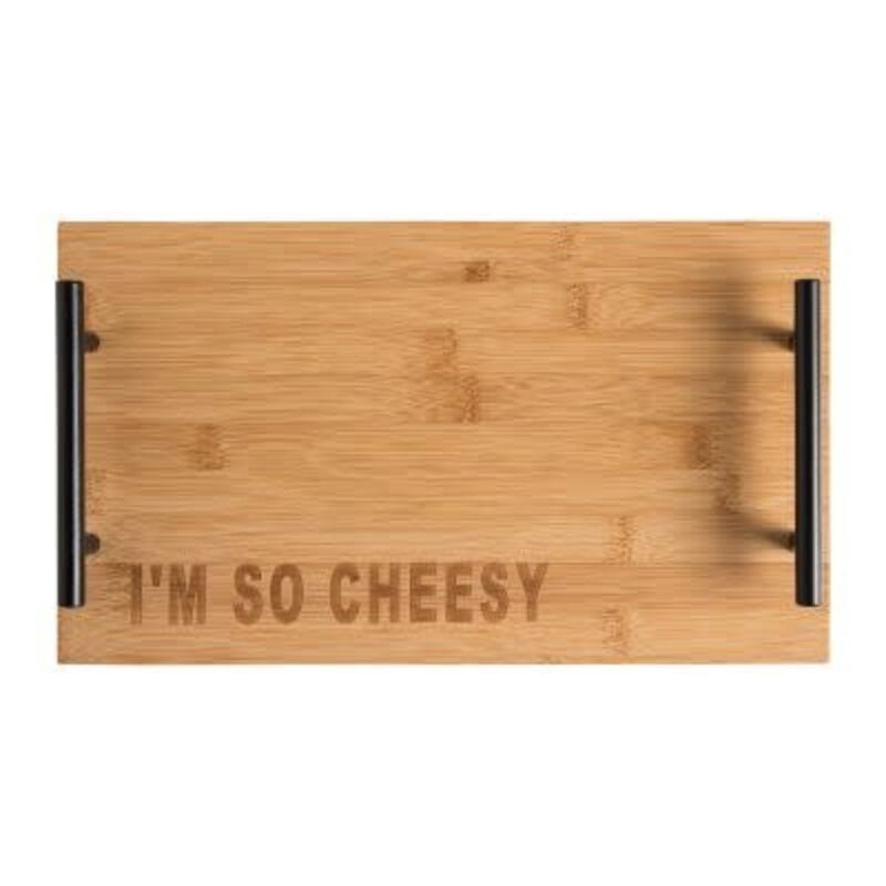 Totalee Gift I'm so cheesy cheese board