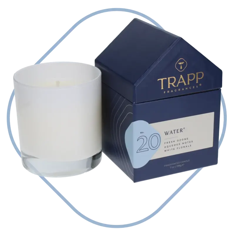 TRAPP Water #20 Candle, 7 oz.