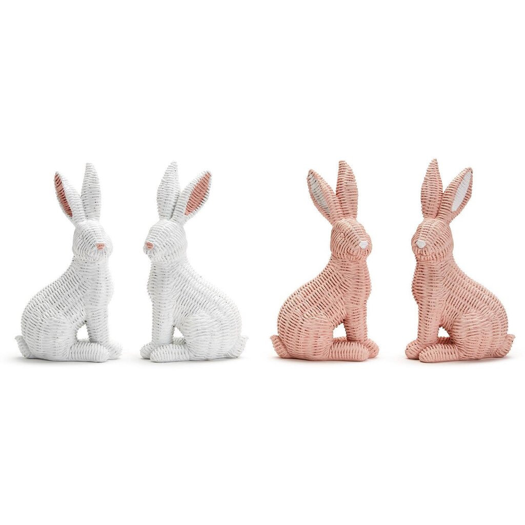 Basket Weave Bunny pair