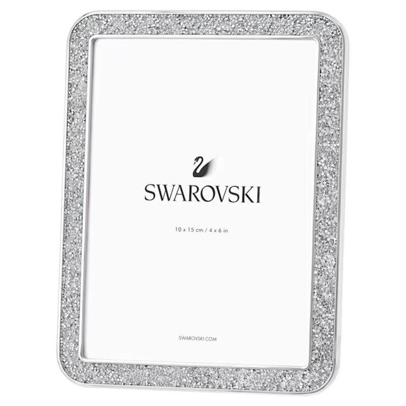 Swarovski Minera Picture Frame, Small, Silver Tone