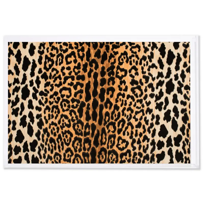 Tart by Taylor Leopard Print Small Tray