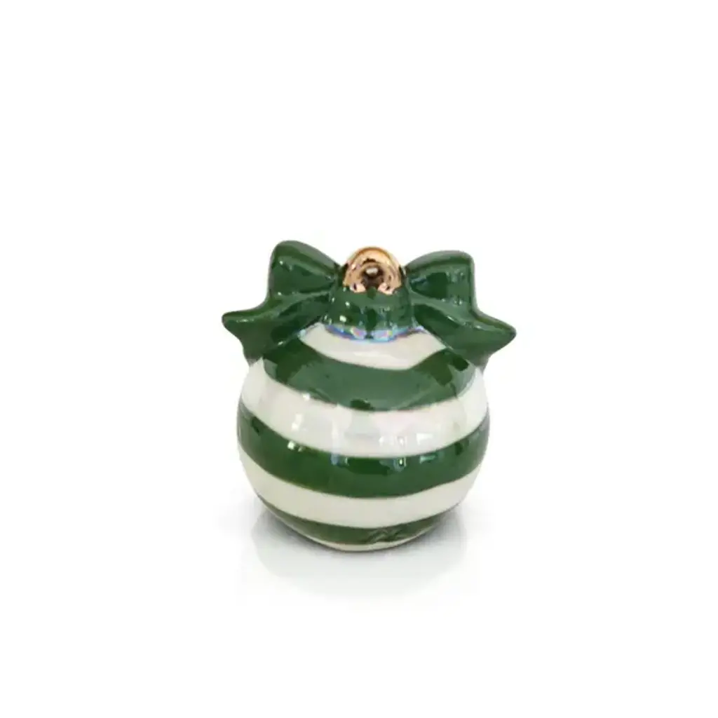 nora fleming Deck the Halls  mini (Green ornament)