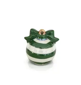 nora fleming Deck the Halls  mini (Green ornament)