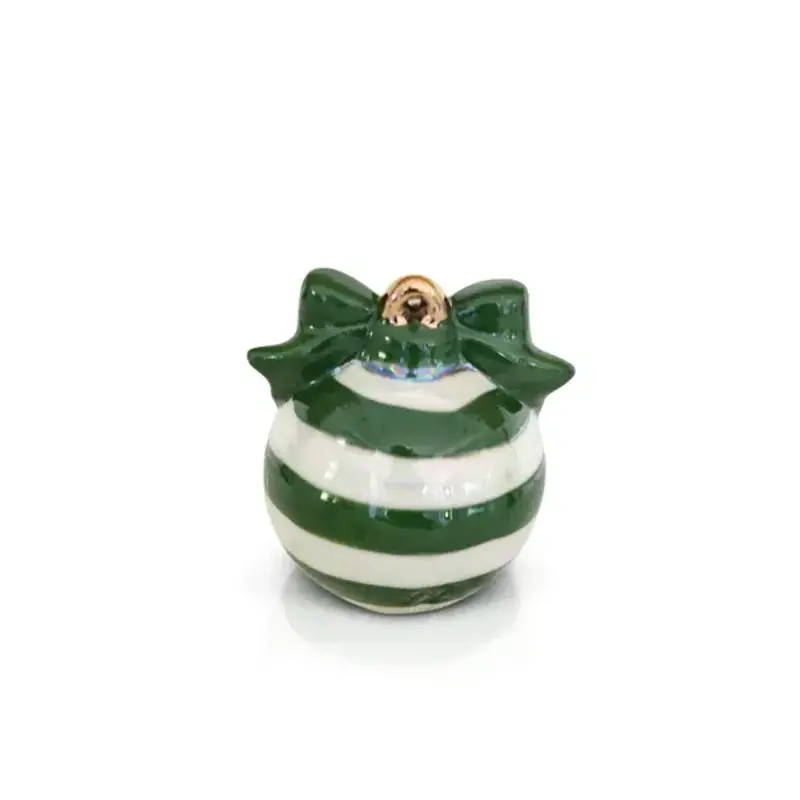 nora fleming Deck the Halls  mini (Green ornament)