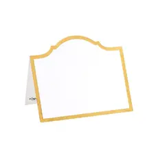 Caspari Arch Gold Foil Place Card 8 inch