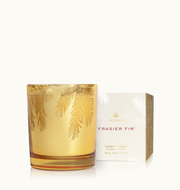 Thymes Frasier Fir 6.5oz Gilded Gold Poured Candle