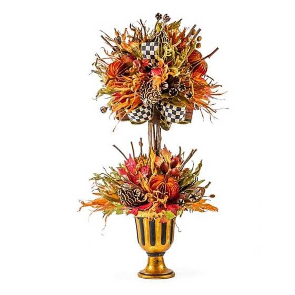 Mackenzie-Childs Fall on the Farm Tabletop Topiary