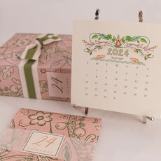 Karen Adams 2024 Classic Desk Calendar Refill