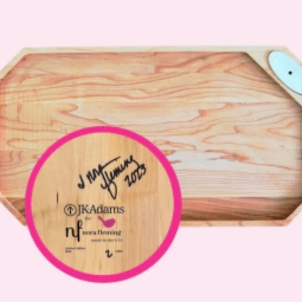 nora fleming maple octagonal server RETIRED