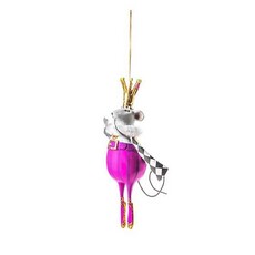 Mackenzie-Childs Patience Brewster Nutcracker Suite Mouse King Ornament