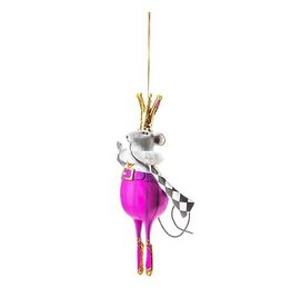 Mackenzie-Childs Patience Brewster Nutcracker Suite Mouse King Ornament