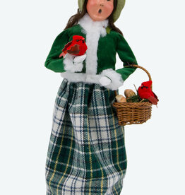 Byers Choice Woman With Cardinals, Family