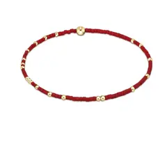 enewton Game Day Hope Unwritten Bracelet-Crimson