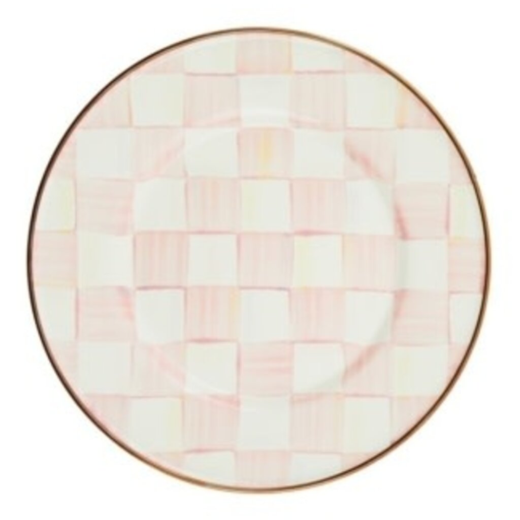 Mackenzie-Childs rosy check salad/dessert plate