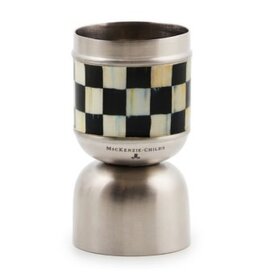 Mackenzie-Childs courtly check 3260 jigger