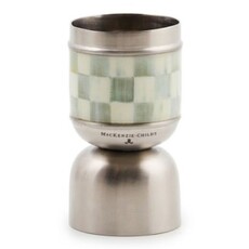 Mackenzie-Childs sterling check 3260 jigger