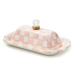 Mackenzie-Childs rosy check butter box
