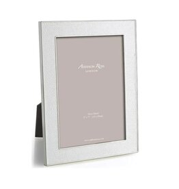 Addison Ross Faux Snake White 4x6 Frame
