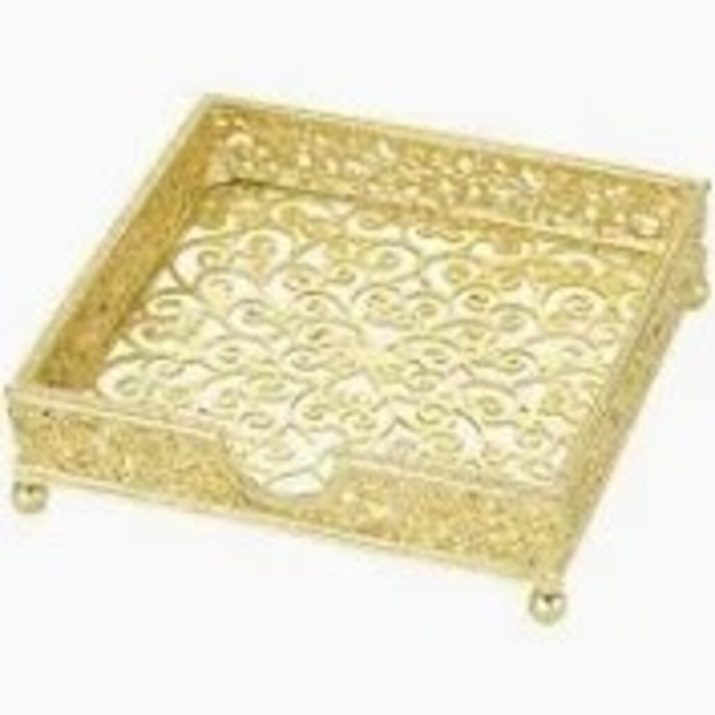 Olivia Riegel Gold Isadora Cocktail Napkin Holder