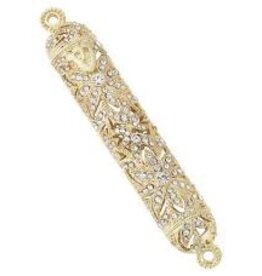 Olivia Riegel Gold Windsor 4.5 Mezuzah