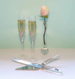 Olivia Riegel Silver Mora Dessert Serving Set