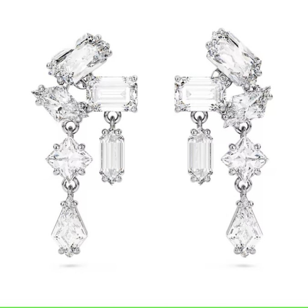 Swarovski Mesmera Drop Earrings Cluster