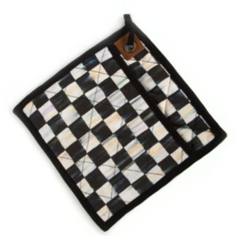 Mackenzie-Childs courtly check bistro potholder
