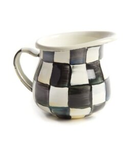 Mackenzie-Childs courtly check little creamer