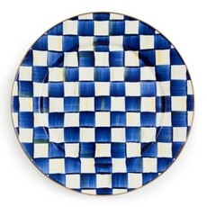 Mackenzie-Childs royal check serving platter