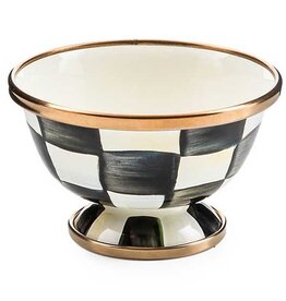 Mackenzie-Childs Courtly Check Enamel Little Sugar Bowl
