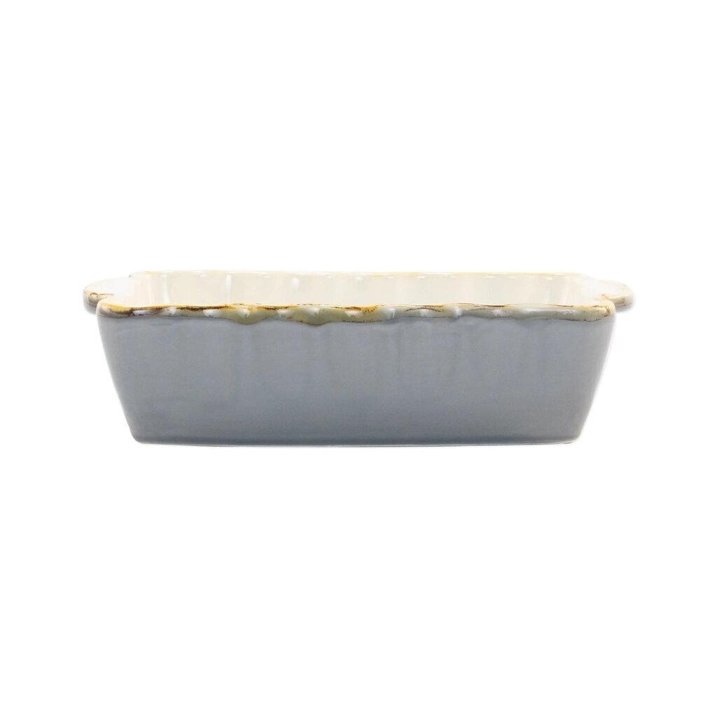 Vietri Italian Bakers Gray Rectangular Baker-Sm