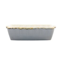 Vietri Italian Bakers Gray Rectangular Baker-Sm