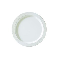 nora fleming melamine round platter pinstripes