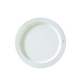 nora fleming melamine round platter pinstripes