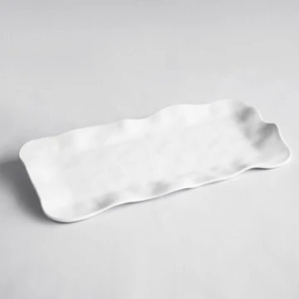 Beatriz Ball VIDA Nube Long Rectangle Tray, White