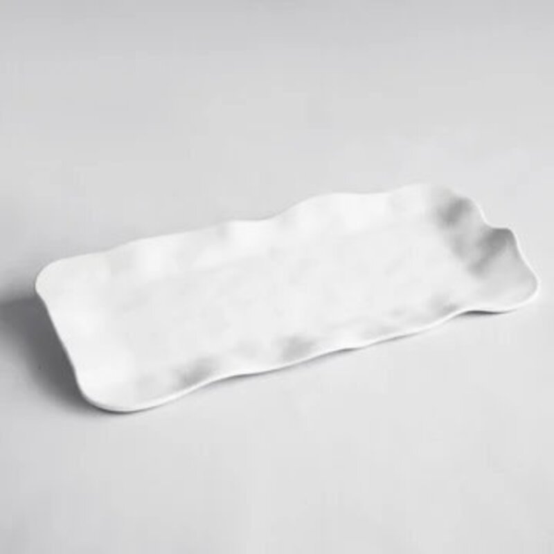 Beatriz Ball VIDA Nube Long Rectangle Tray, White