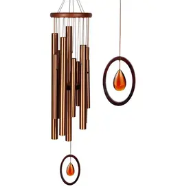 Crystal Silence Chimes - Bronze, Medium