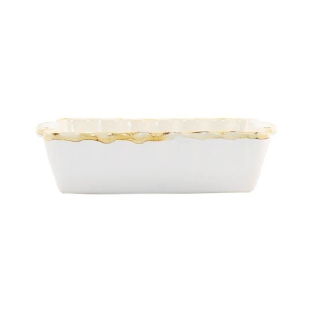 Vietri Italian Bakers White Rectangular Baker-Sm