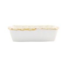 Vietri Italian Bakers White Rectangular Baker-Sm