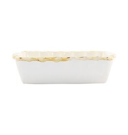Vietri Italian Bakers White Rectangular Baker-Sm