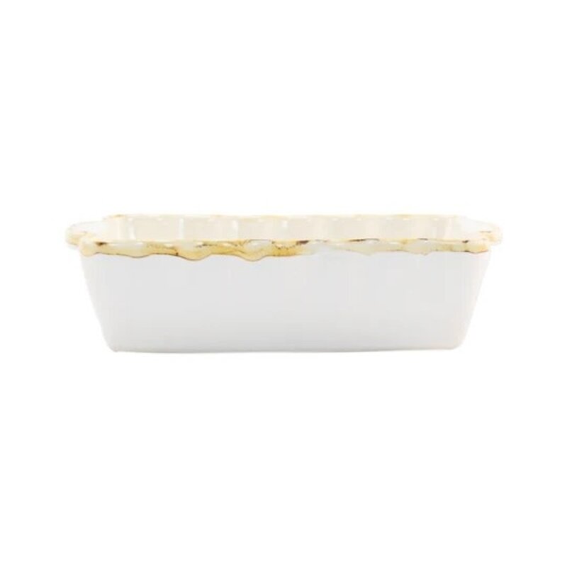 Vietri Italian Bakers White Rectangular Baker-Sm