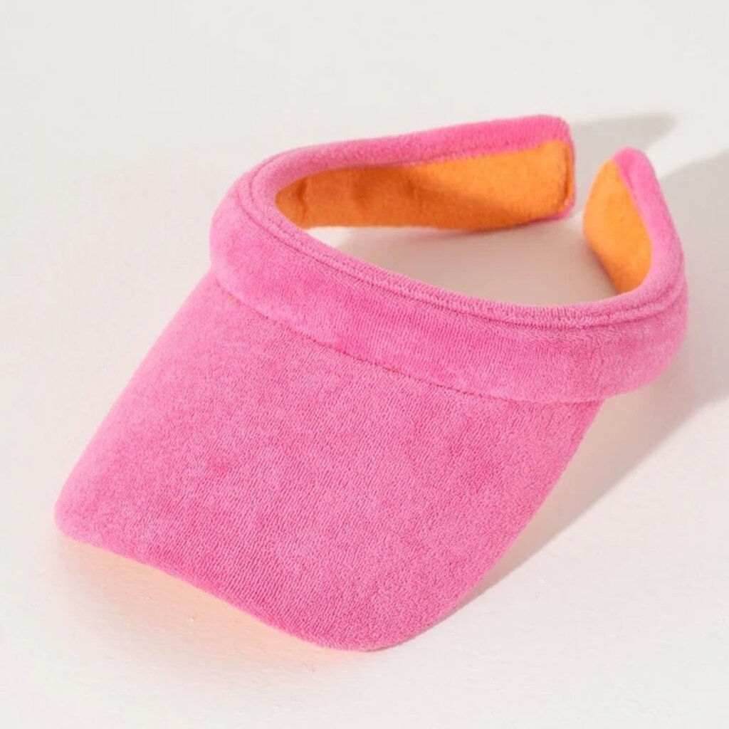 SOL TERRY VISOR, PINK