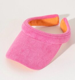 SOL TERRY VISOR, PINK
