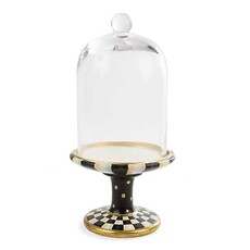 Mackenzie-Childs Courtly Check Pedestal with Cloche