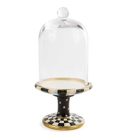 Mackenzie-Childs Courtly Check Pedestal with Cloche