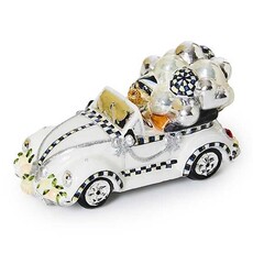 Mackenzie-Childs 2024 Just Married Glass Ornament