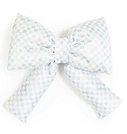 Mackenzie-Childs Sterling  Check Small Bow