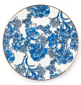 Mackenzie-Childs English Garden Enamel Charger/Plate - Royal