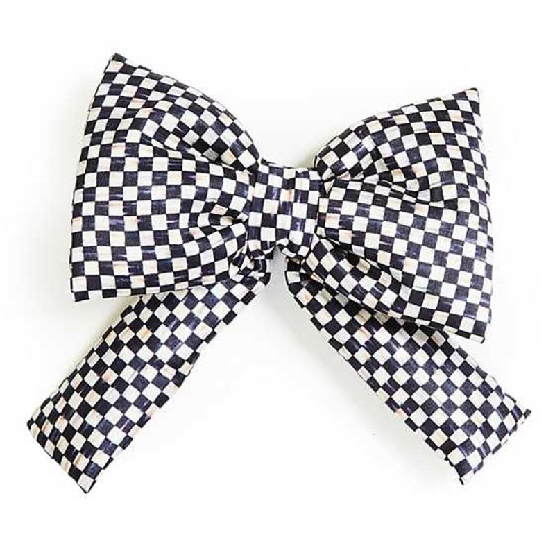 Mackenzie-Childs Courtly Check Small Bow